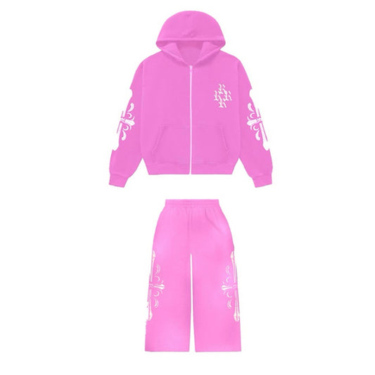 Riches pink tracksuit