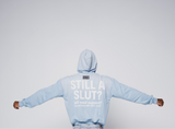 BLUE- STILL A SLUT HOODIE