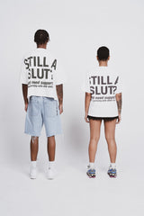 White- Still A Slut Tee