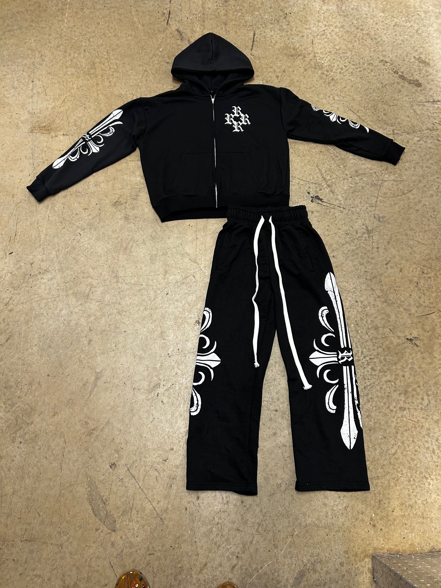 Riches Black tracksuit