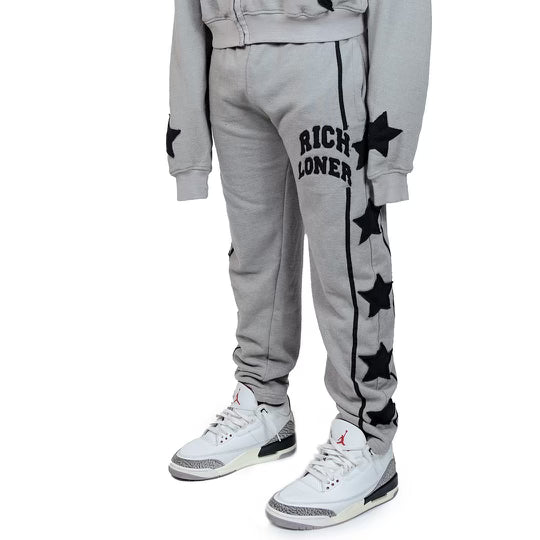 “FACELESS GREY” SWEATPANTS