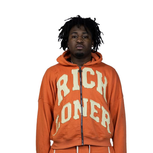 "APRICOT" ZIP-UP