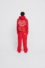 Red- Rich Solitaire Sweatpants