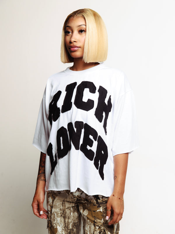 “White” Rich loner tee