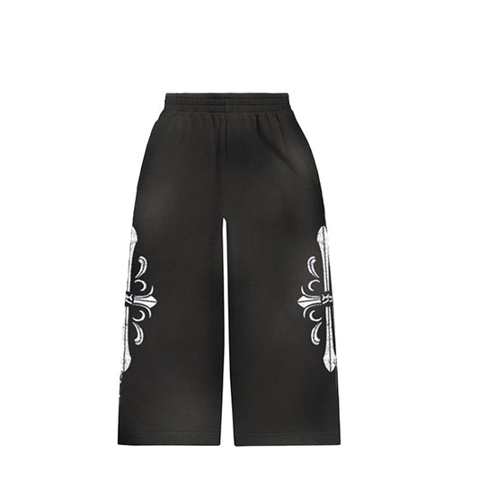 Riches Black & White sweatpants