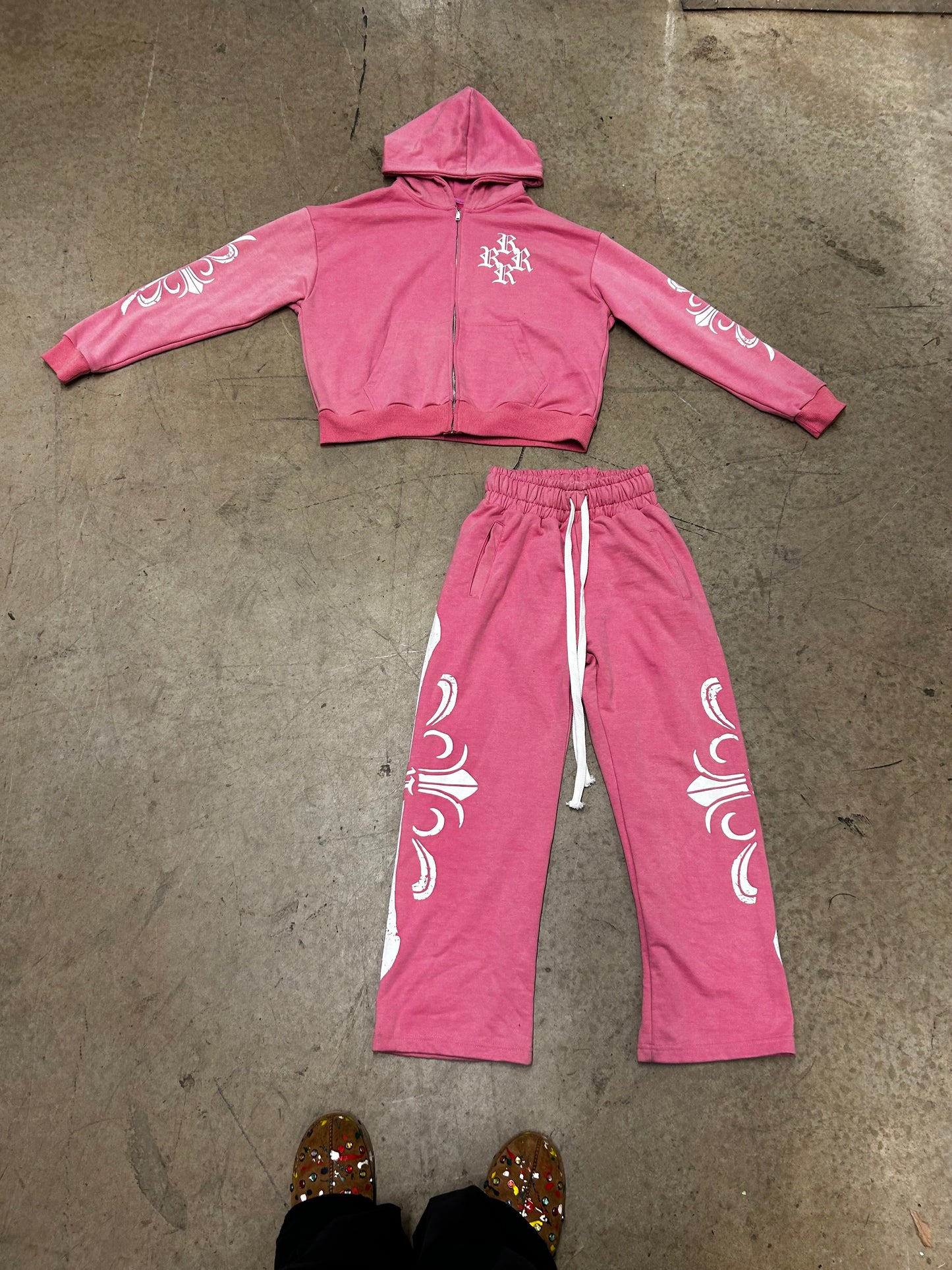 Riches pink tracksuit